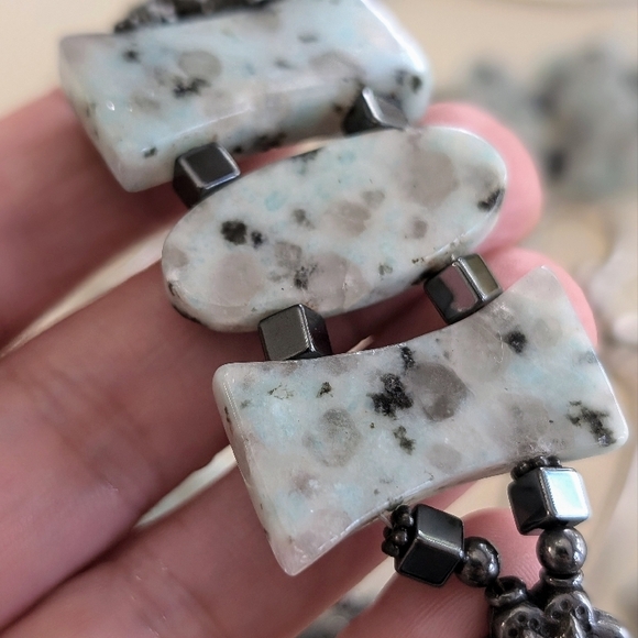 Multi Gemstone Beaded Ladies Belt - Picture 5 of 7